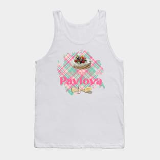 Funny Pavlova Dessert Tank Top